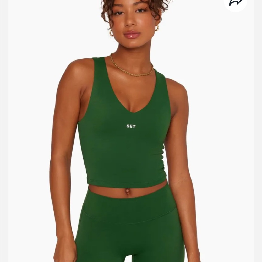 SET Active Green Women's Top